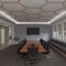 Ekena Millwork 81 56W x 47 14H x 38T Large Westmore Decorative Fretwork Wood Ceiling Panels, Hickory CELW82X47X0375WSTHI - alternate 10